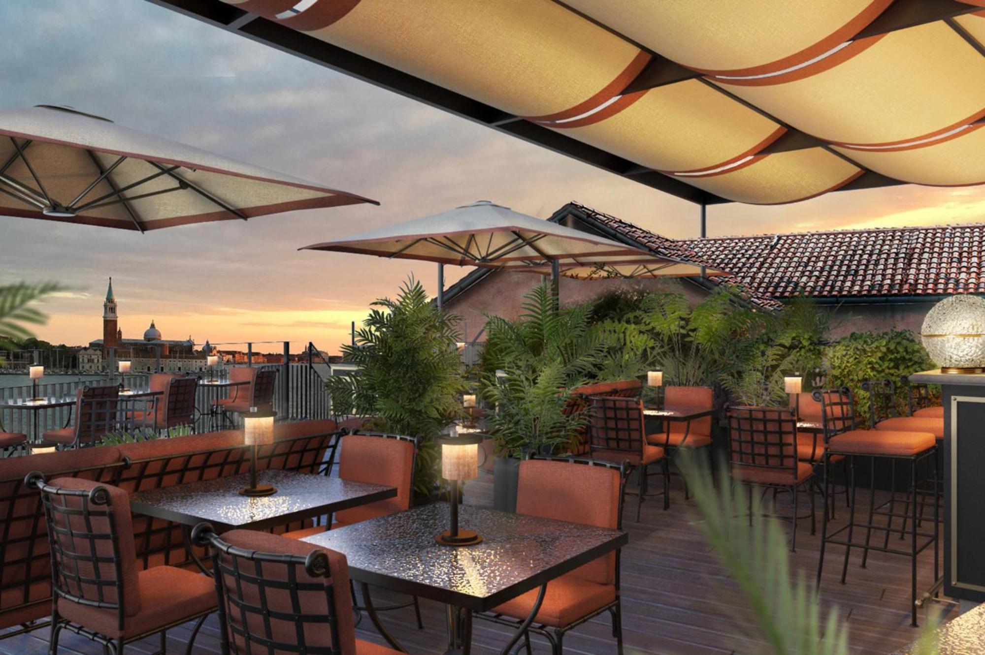 Hotel Gabrielli Venezia - Starhotels Collezione Exterior photo Rooftop bar