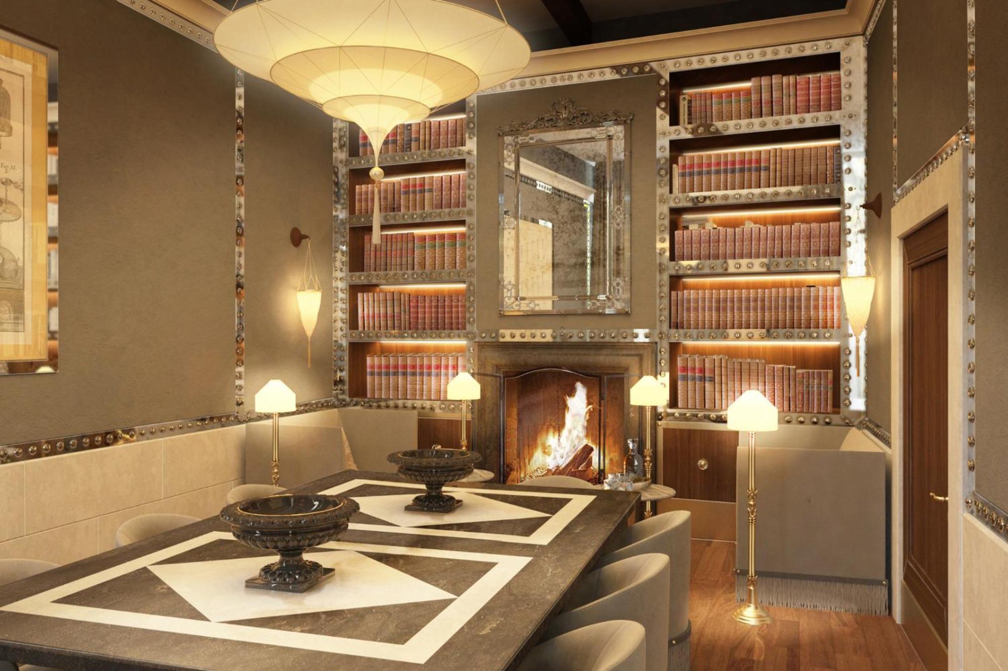 Hotel Gabrielli Venezia - Starhotels Collezione Exterior photo The library