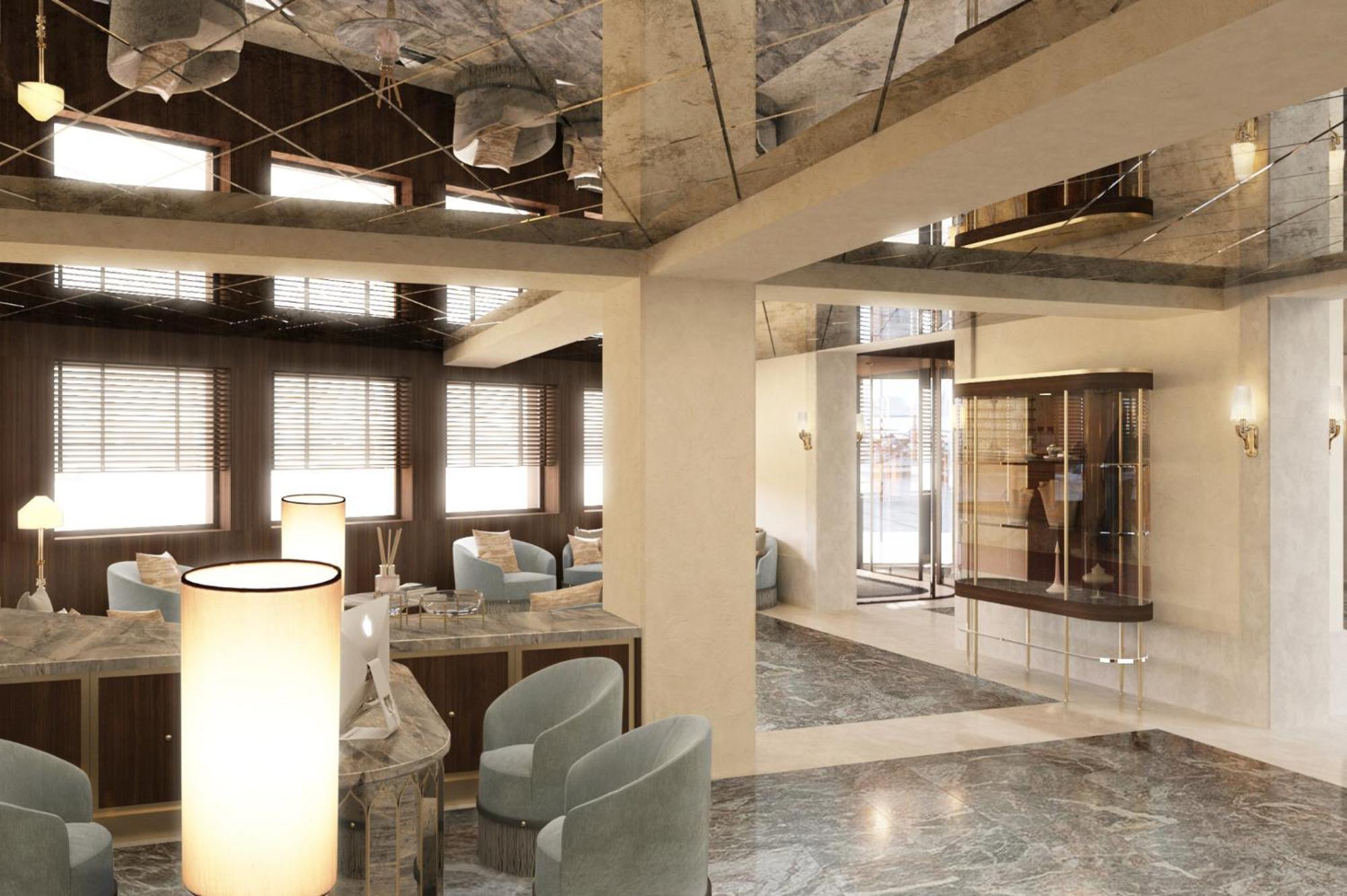 Hotel Gabrielli Venezia - Starhotels Collezione Exterior photo The interior of the lounge