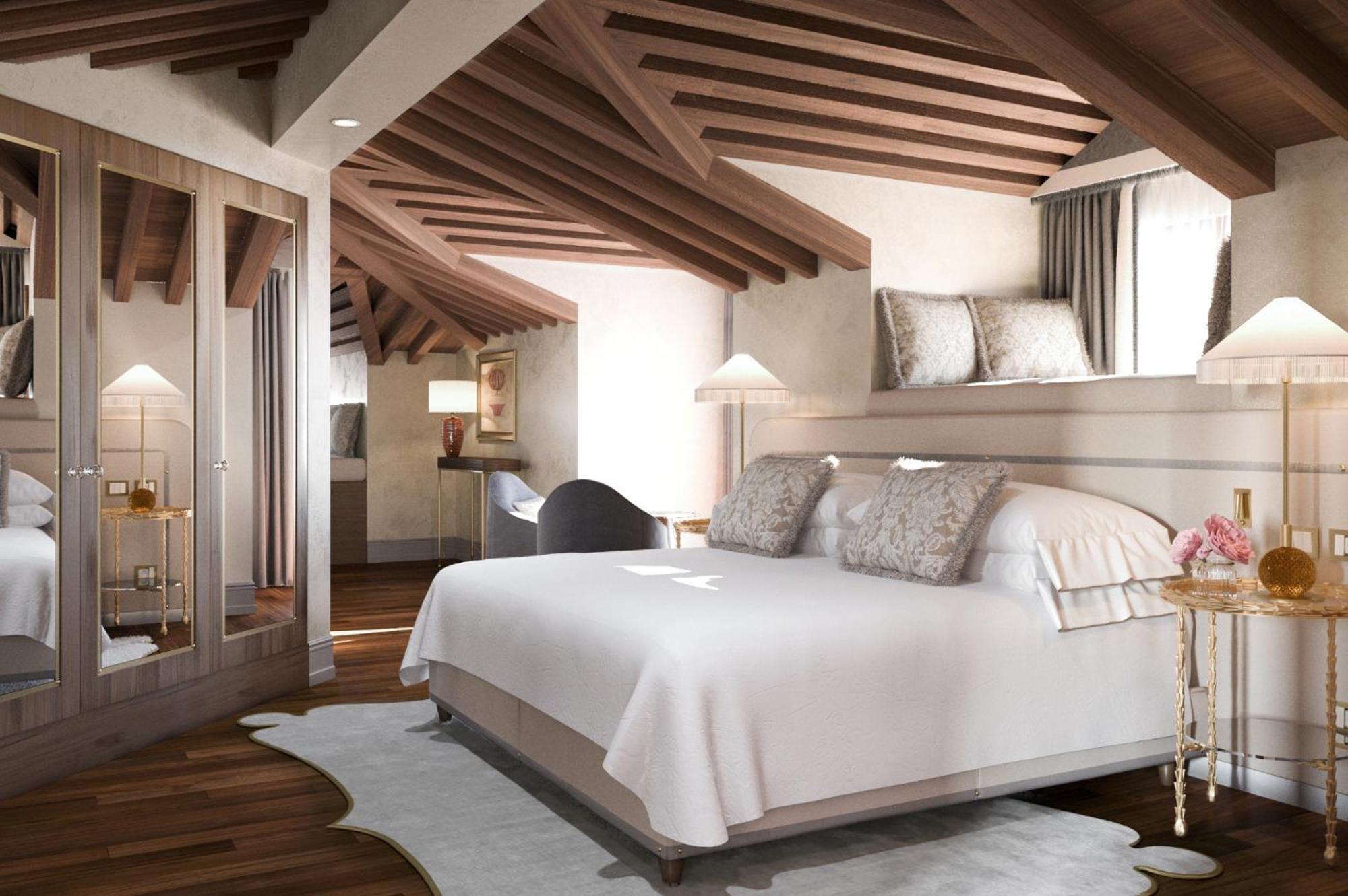 Hotel Gabrielli Venezia - Starhotels Collezione Exterior photo A bedroom at the hotel