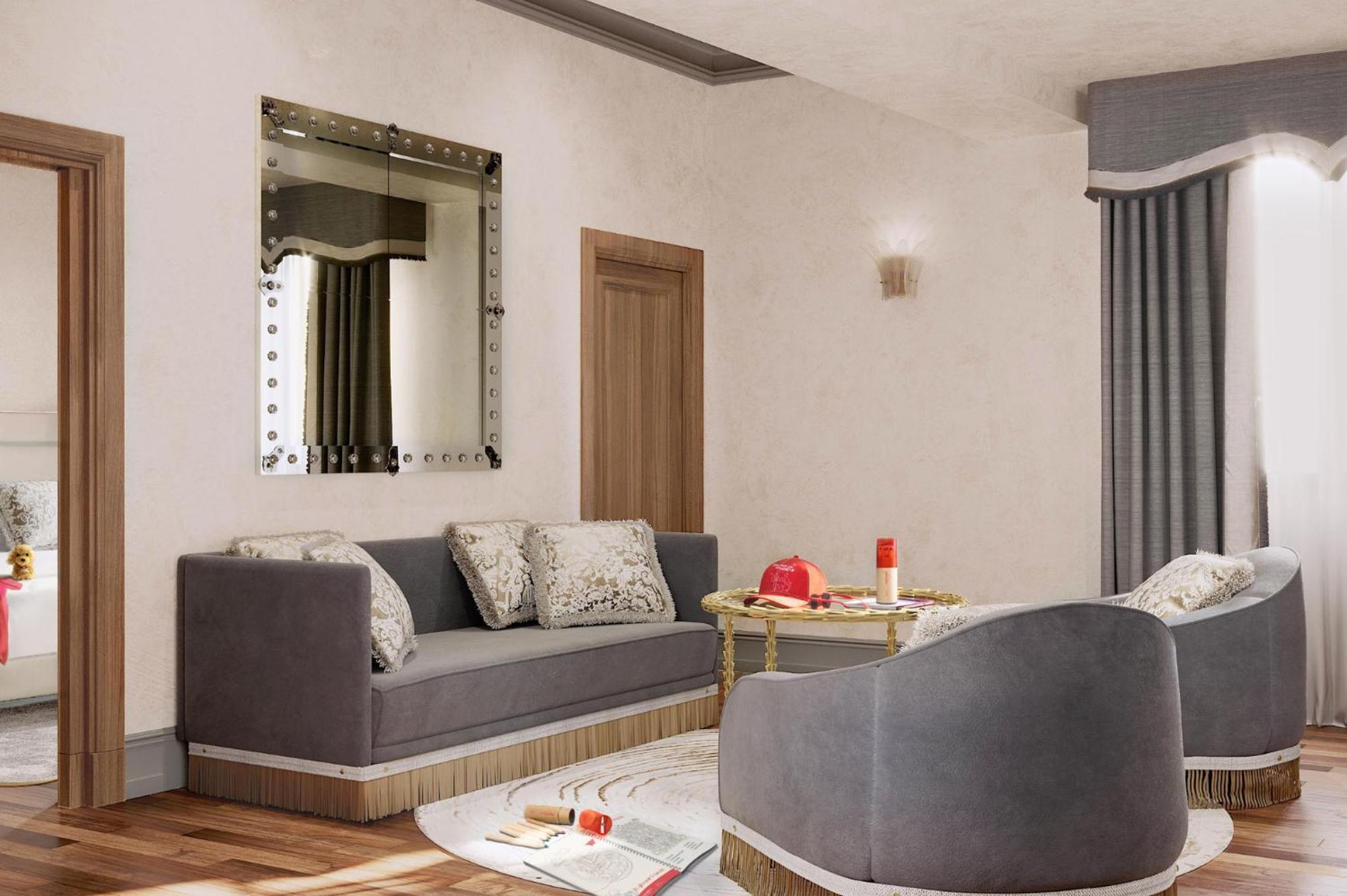 Hotel Gabrielli Venezia - Starhotels Collezione Exterior photo A 3D rendering of a living room