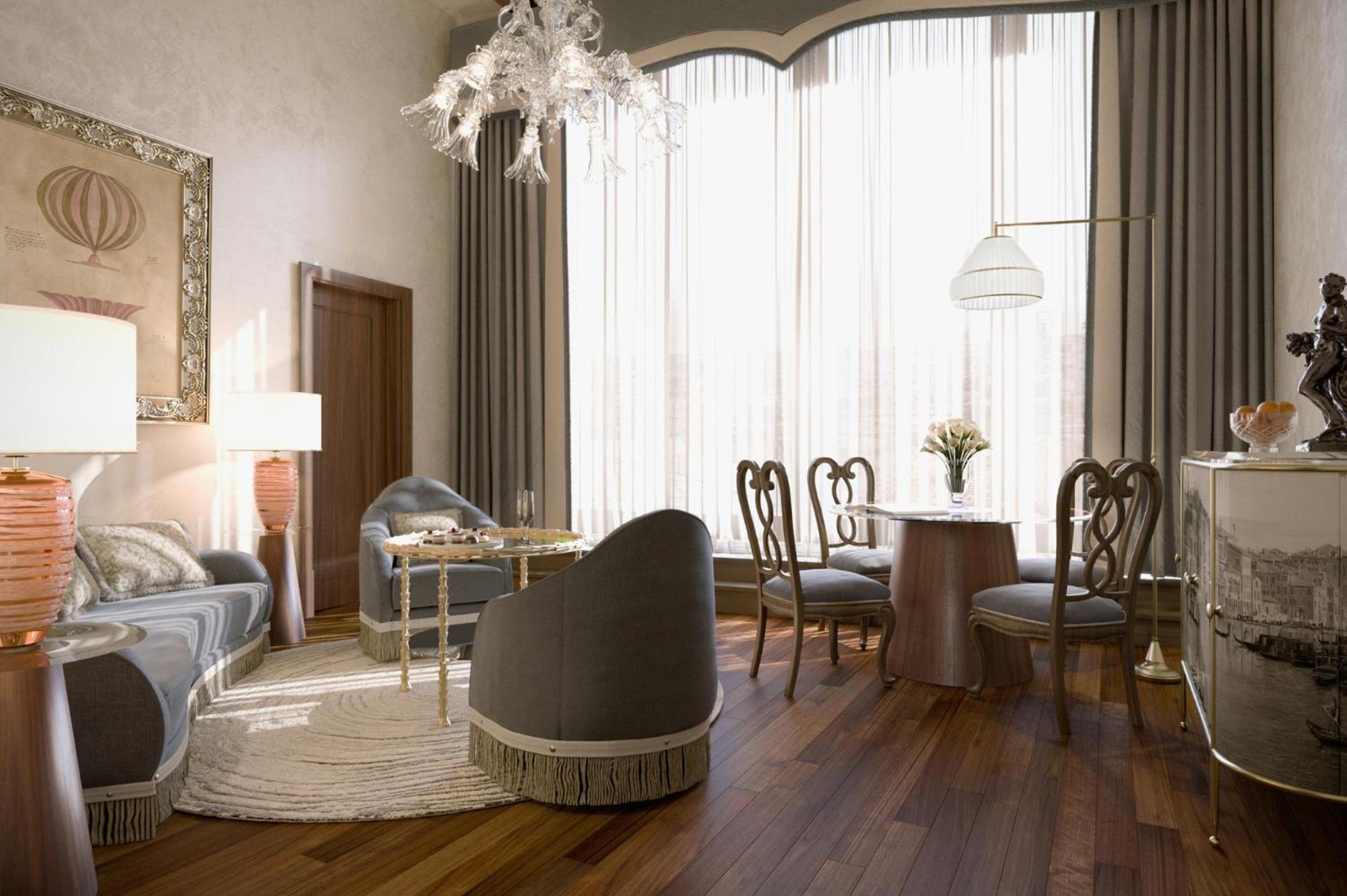 Hotel Gabrielli Venezia - Starhotels Collezione Exterior photo 3D interior rendering