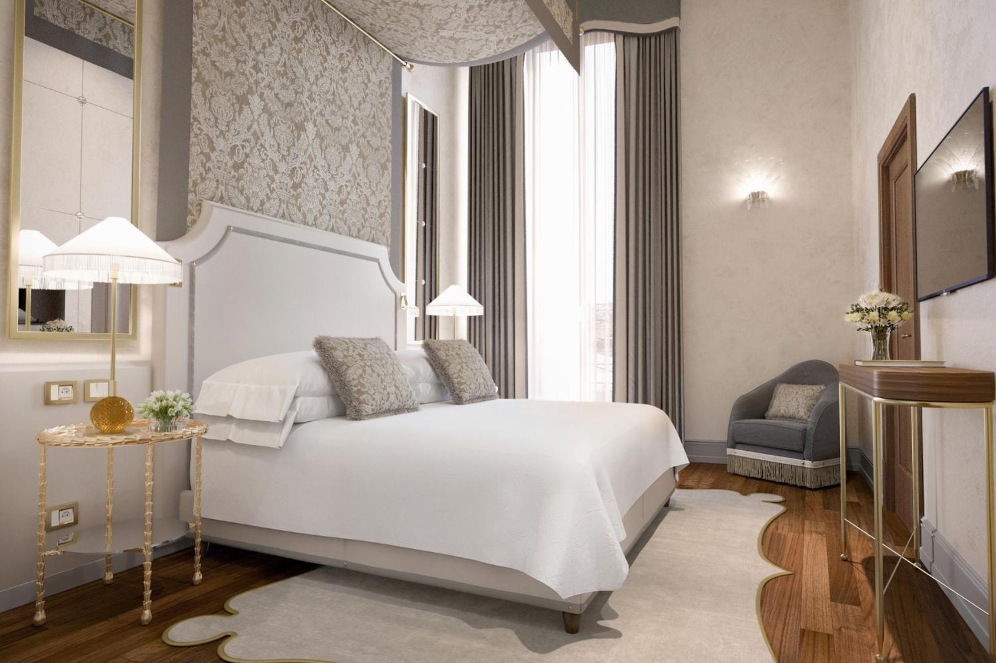 Hotel Gabrielli Venezia - Starhotels Collezione Exterior photo A bedroom at the hotel