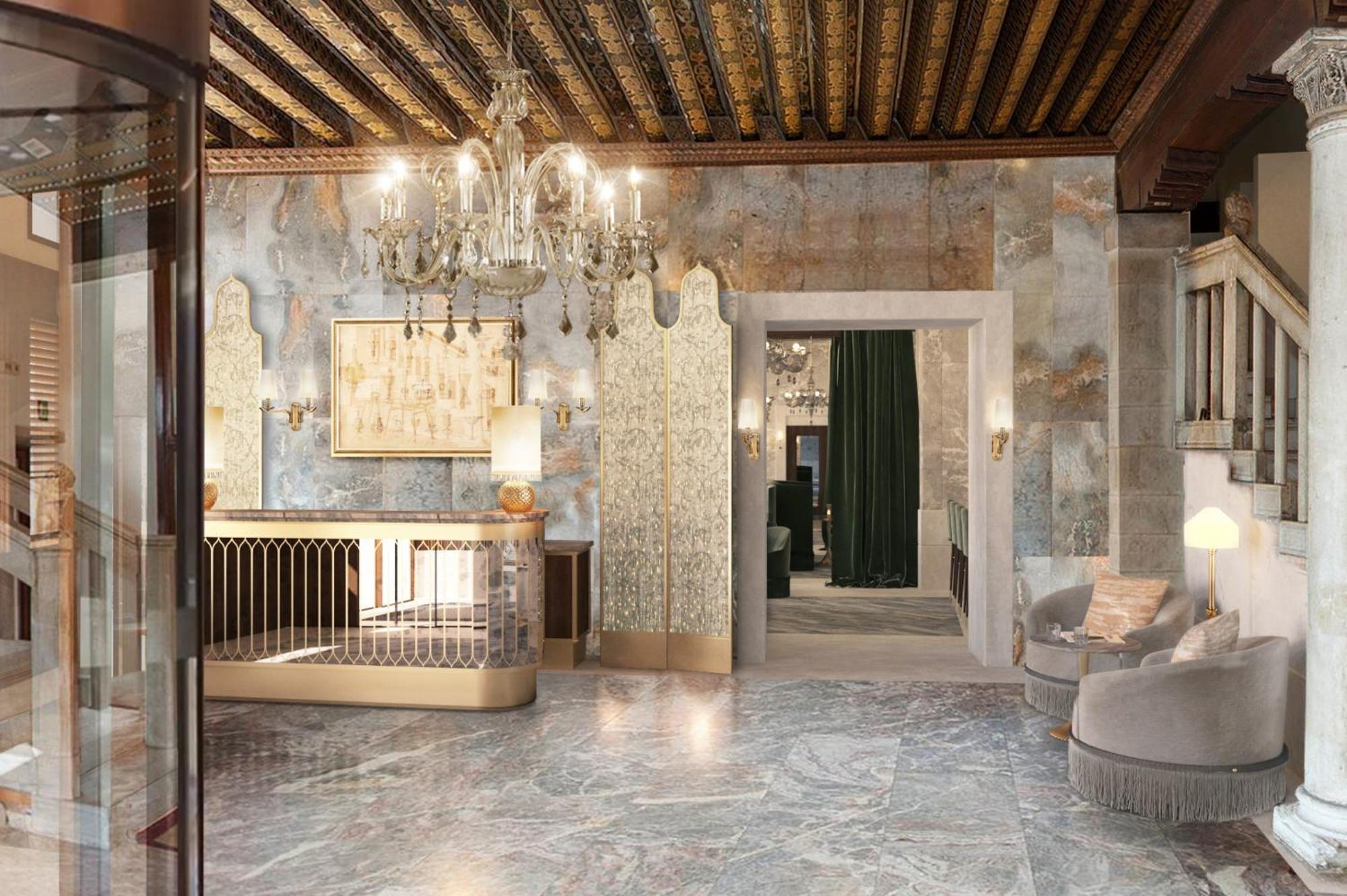 Hotel Gabrielli Venezia - Starhotels Collezione Exterior photo The lobby of the hotel
